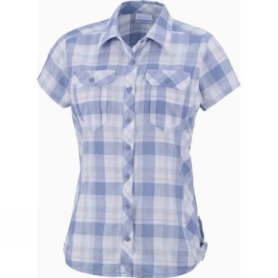 Camisa Columbia Camp Henry S/S Mujer - Moradas - Chile TRG413680